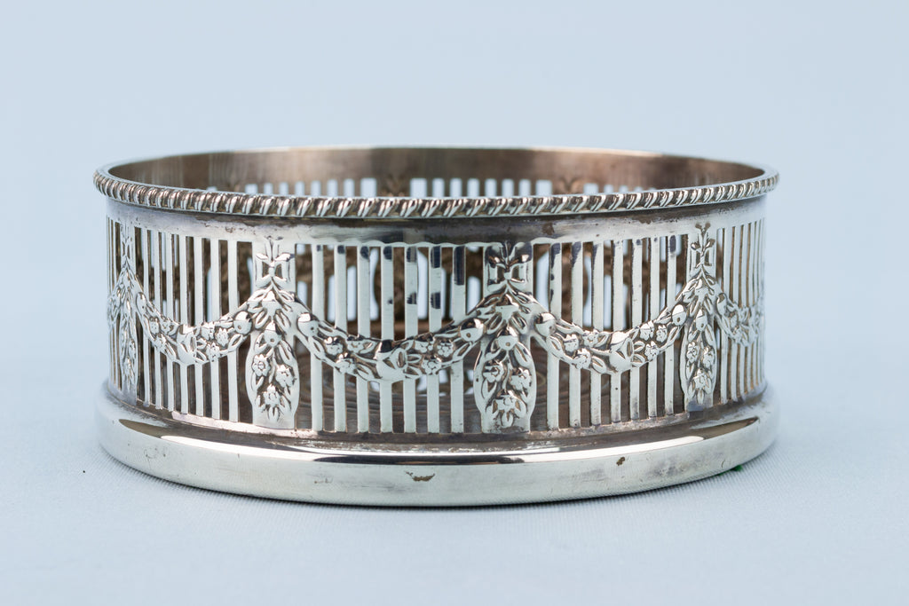 Silver Plated Coaster by Viners, English 1930s