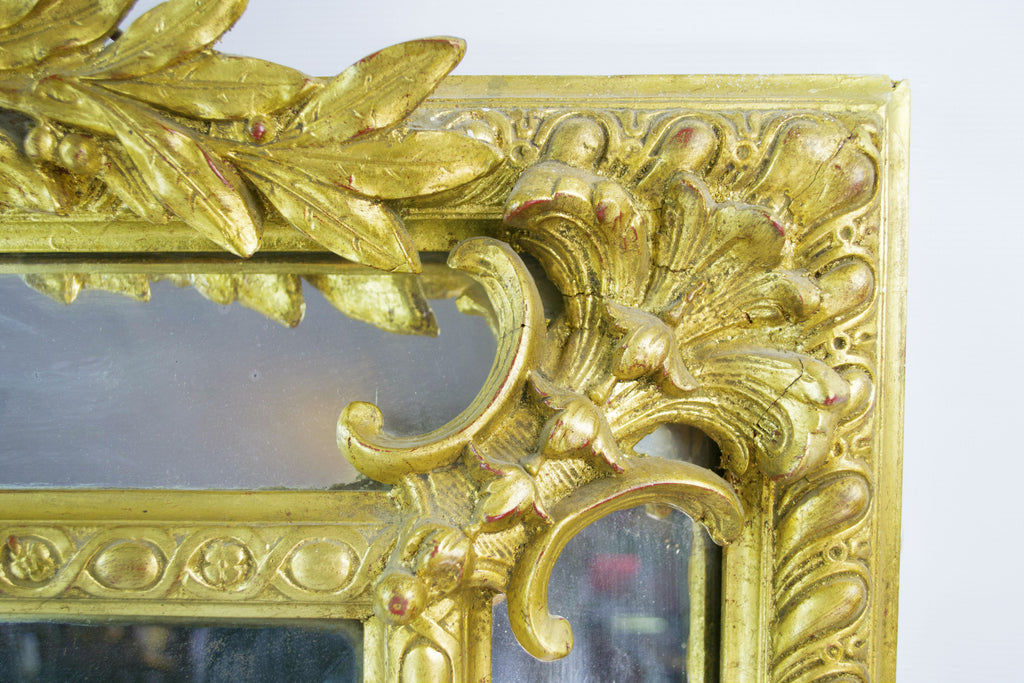 Massive wall mirror, 19th C by Lavish Shoestring