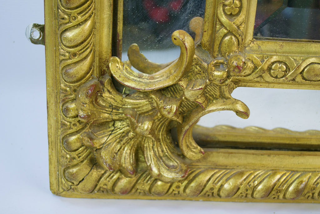 Massive wall mirror, 19th C by Lavish Shoestring