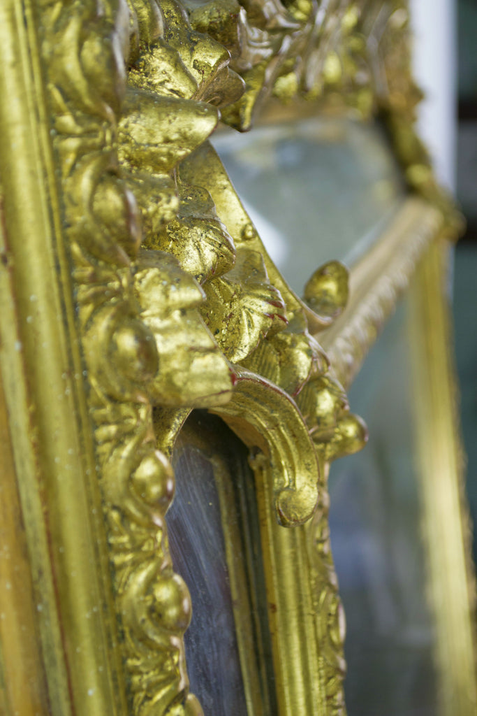 Massive wall mirror, 19th C by Lavish Shoestring