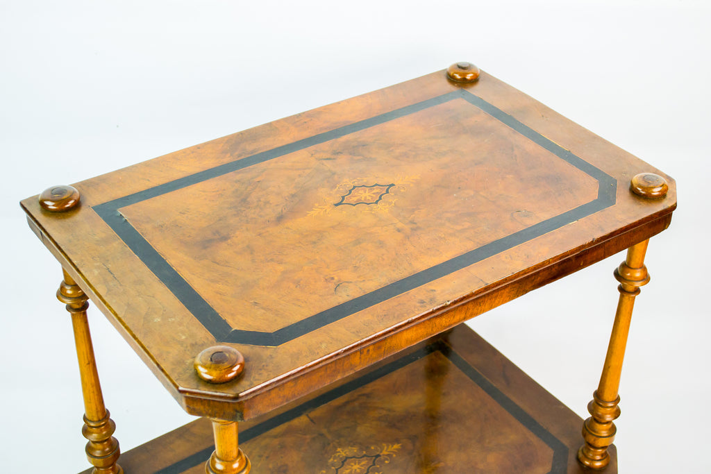 Walnut drinks trolley, 19th C by Lavish Shoestring