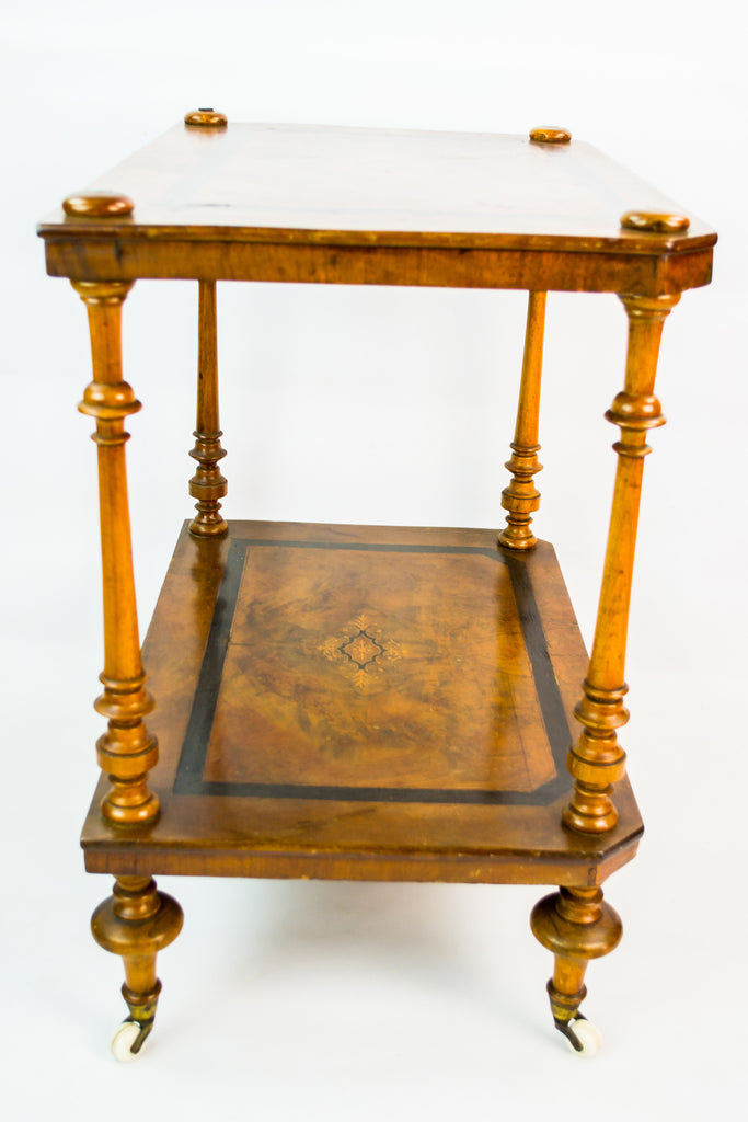 Walnut drinks trolley, 19th C by Lavish Shoestring
