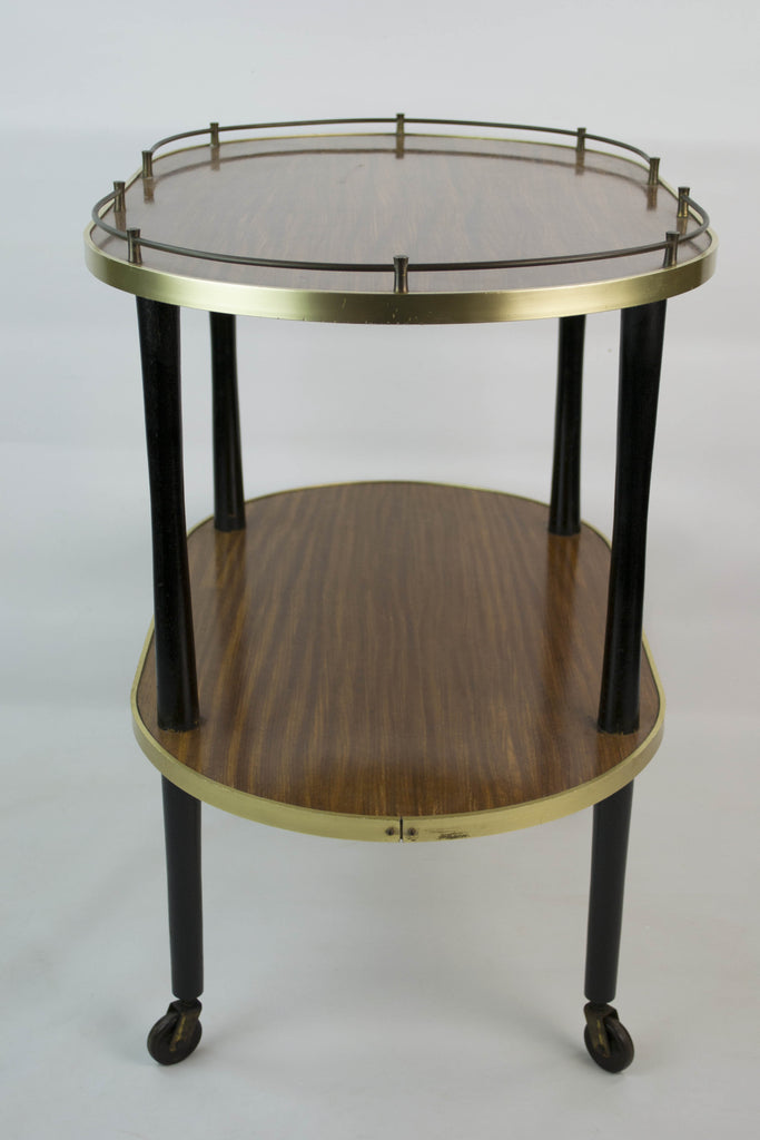 Modernist tea trolley, late 20th c by Lavish Shoestring