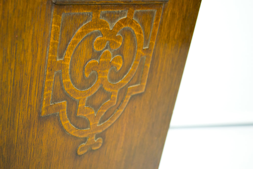 Arts & Crafts Oak Magazine or Folio Stand