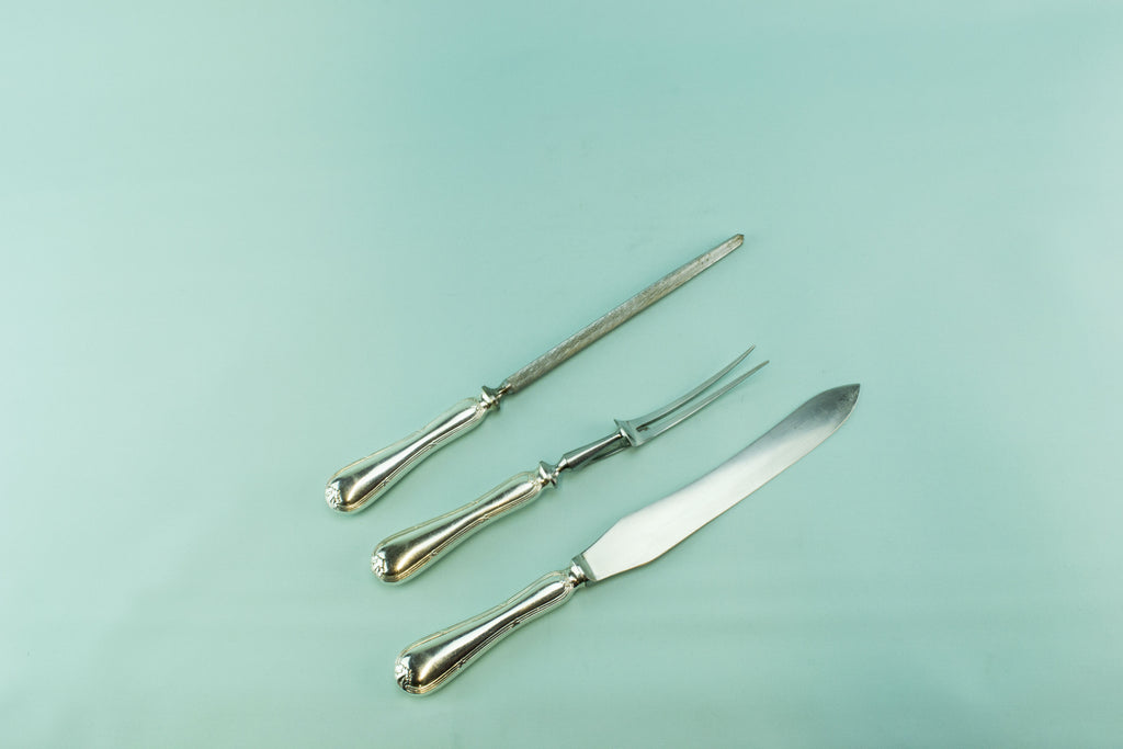 Elkington carving set, 1960s