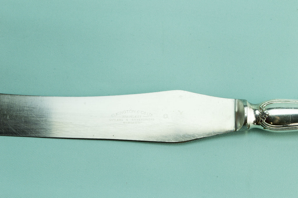 Elkington carving set, 1960s by Lavish Shoestring