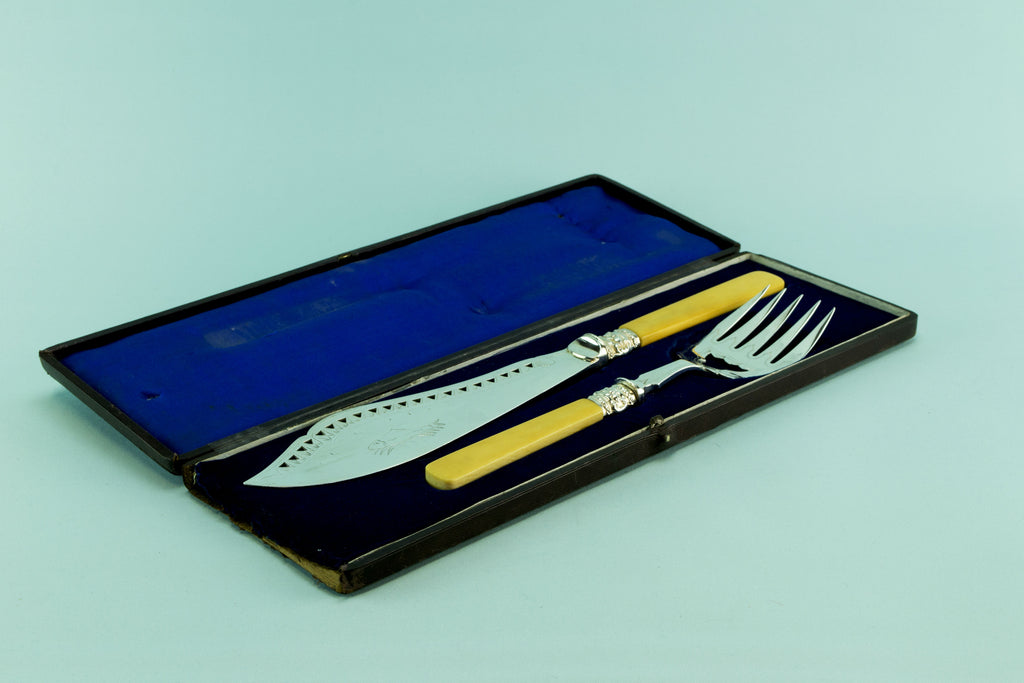 Large serving set, late 19th c by Lavish Shoestring