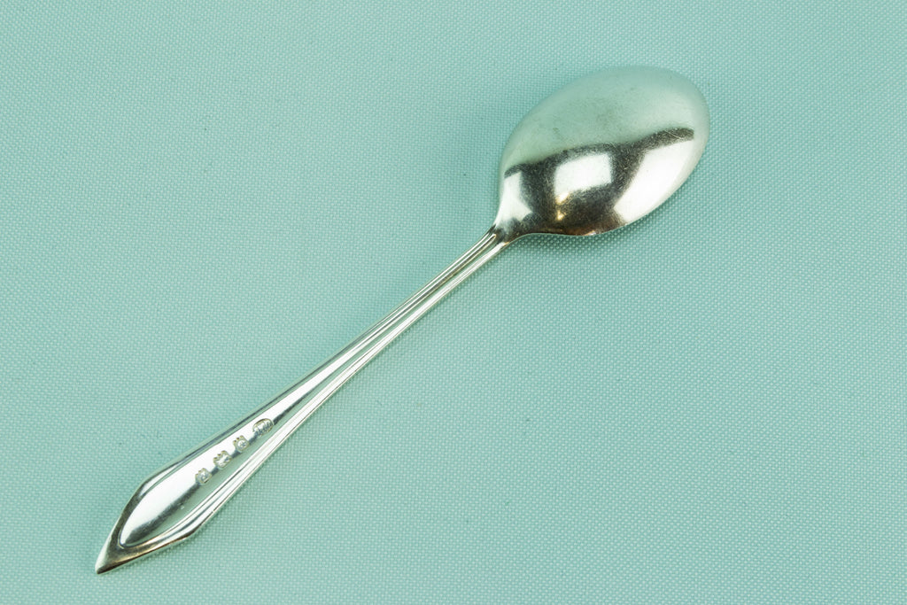 6 sterling silver coffee spoons, 1939 by Lavish Shoestring