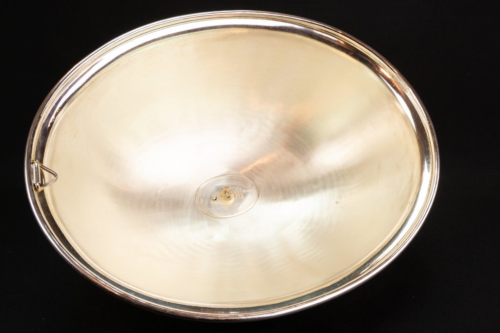 Medium Silver Plated Meat Cover by Walker & Hall