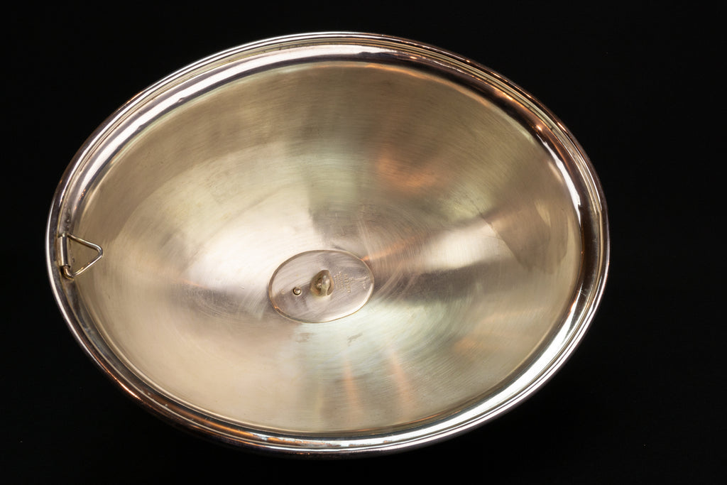Small Silver Plated Meat Cover by Walker & Hall
