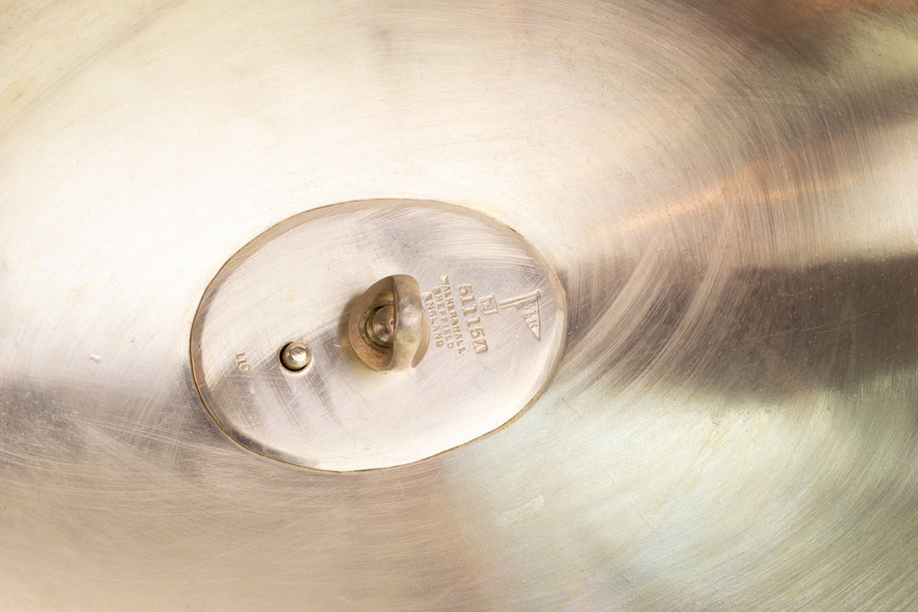 Small Silver Plated Meat Cover by Walker & Hall