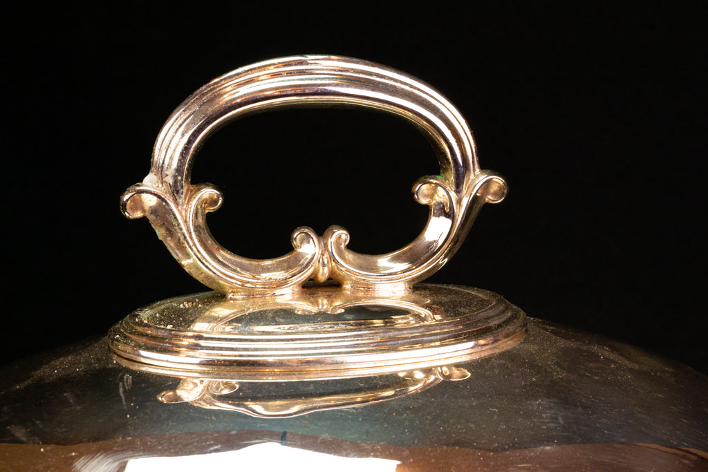 Small Silver Plated Meat Cover by Walker & Hall