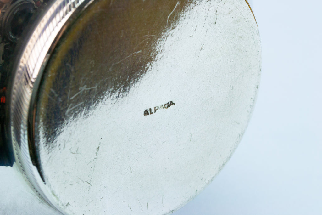 Large Silver Coloured Water Jug