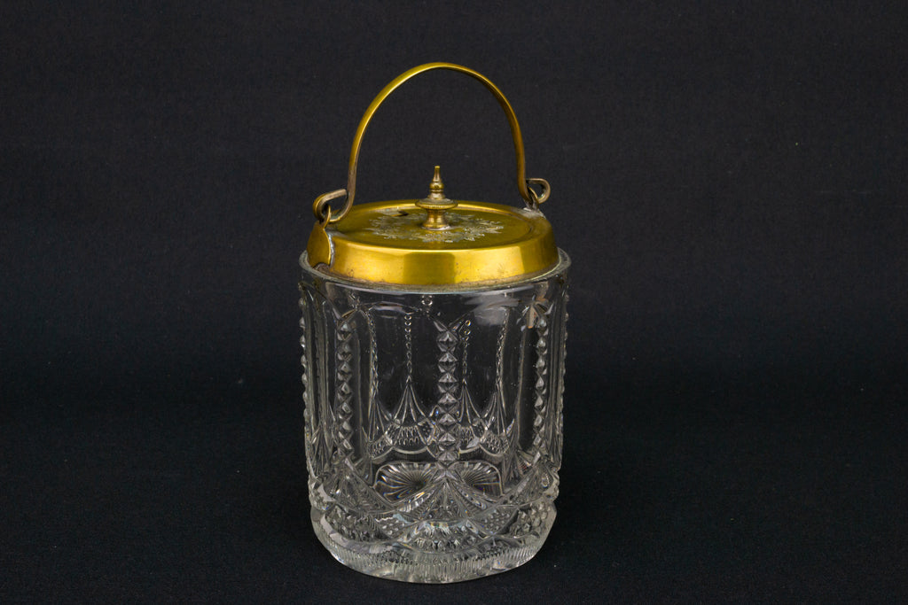 Glass Table Condiment Jar