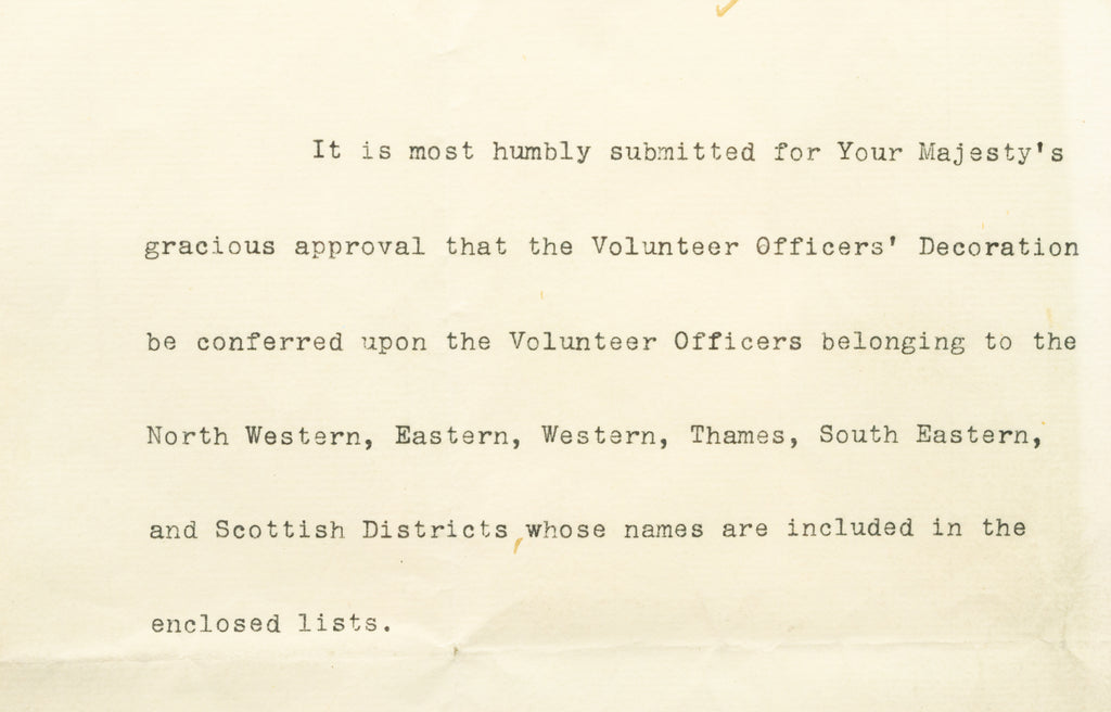 Queen Victoria Signed Document from 1894