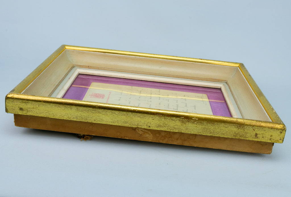 1947 Letter Facsimile by Princess Elizabeth