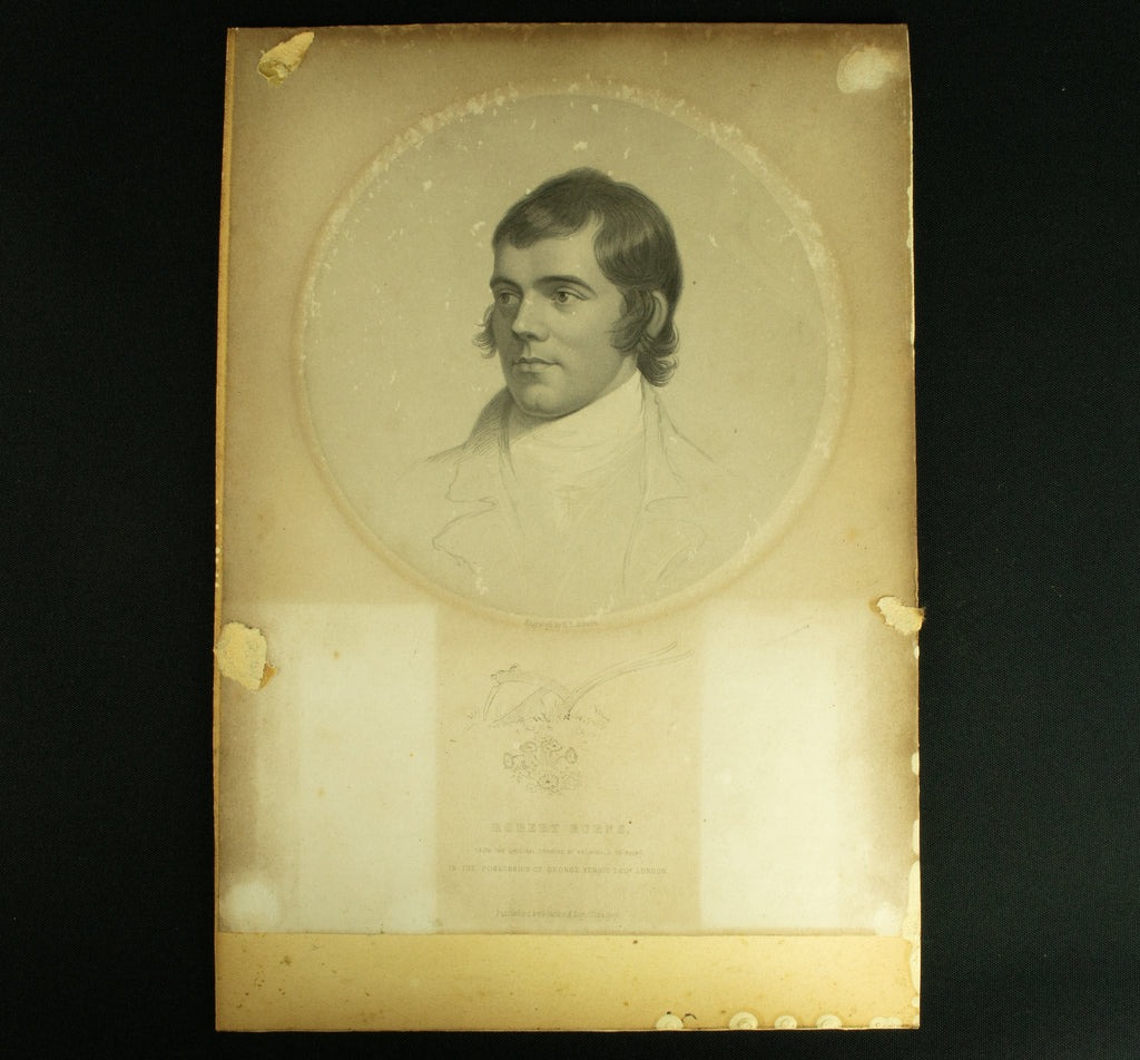 1855 Robert Burns Memorabilia Set