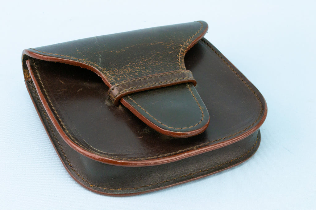 Vintage Metropolitan Police Belt Leather Pouch