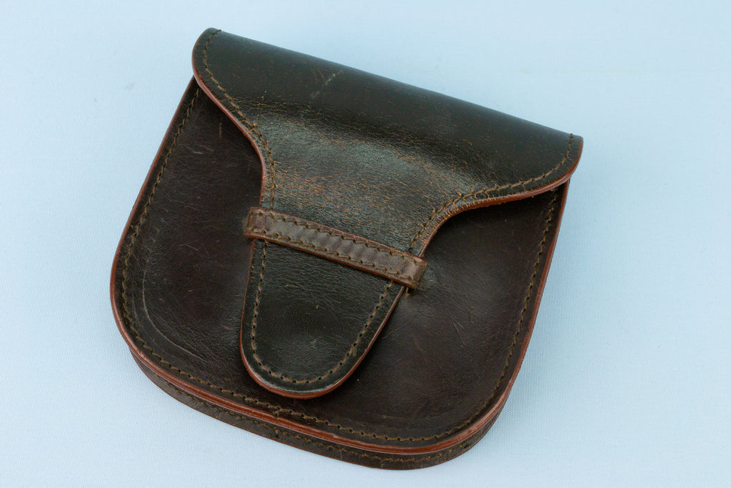Vintage Metropolitan Police Belt Leather Pouch