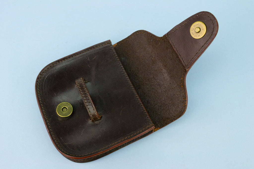 Vintage Metropolitan Police Belt Leather Pouch