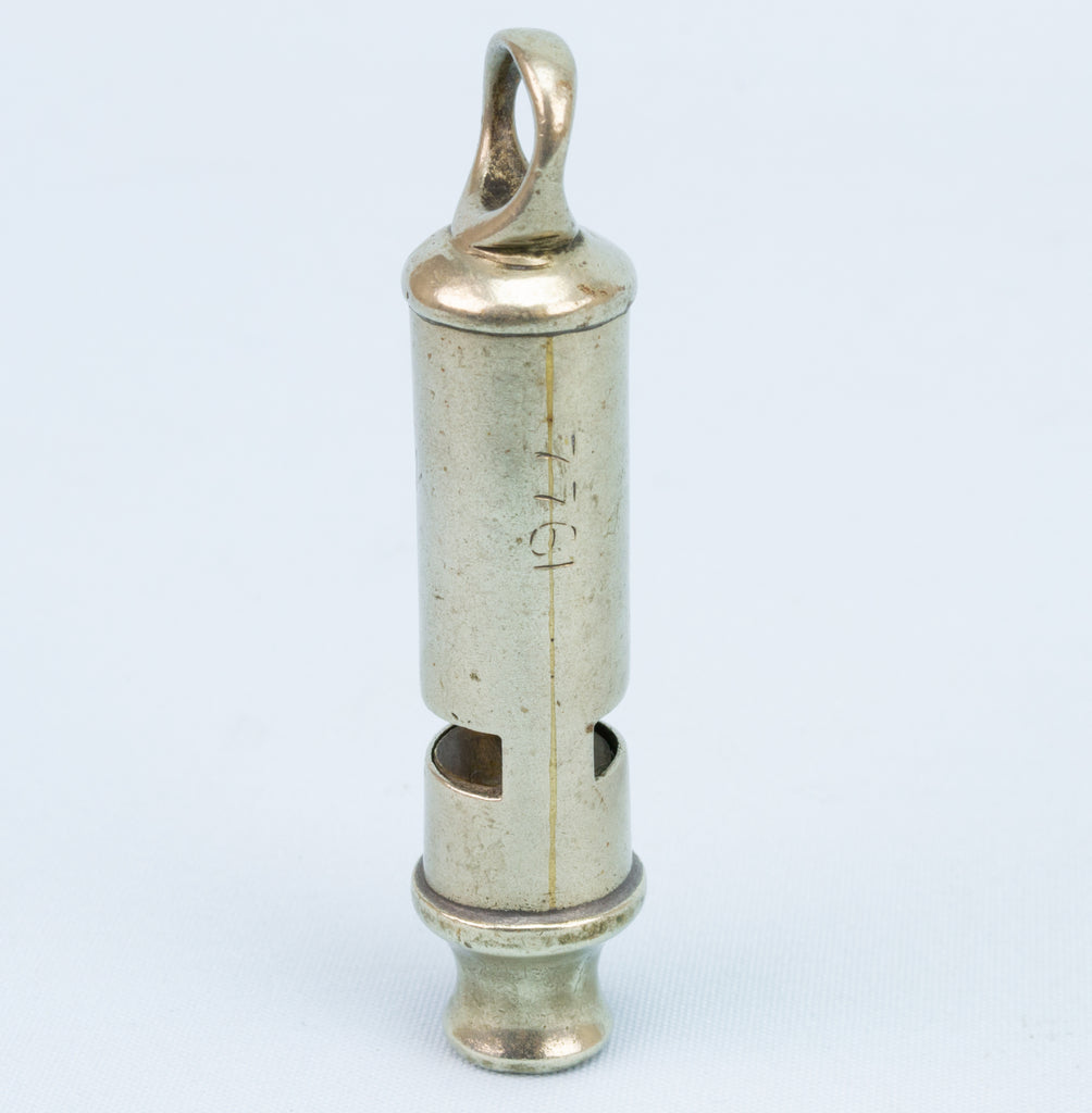 J HUDSON & Co Police Whistle 1883-84 Antique Victorian