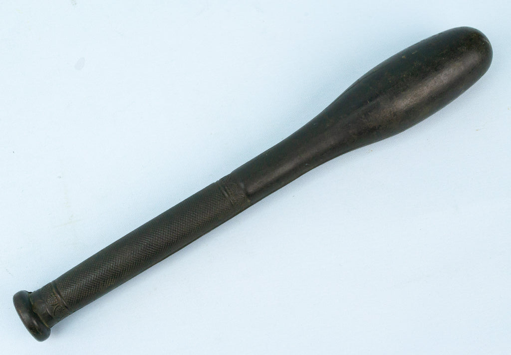 Antique British Police Rubber Cosh or Club