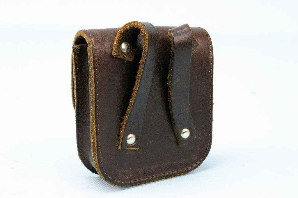 Vintage Metropolitan Police Handcuffs Leather Pouch