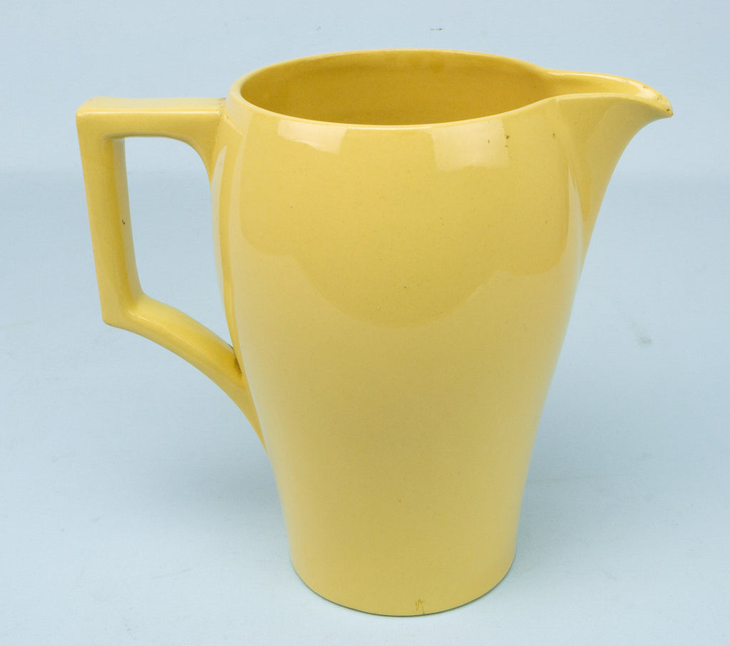 Arts Deco Yellow Wedgwood Water Jug 1930s