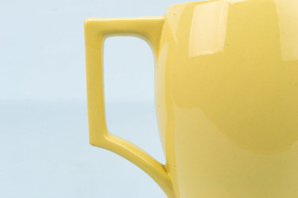 Arts Deco Yellow Wedgwood Water Jug 1930s