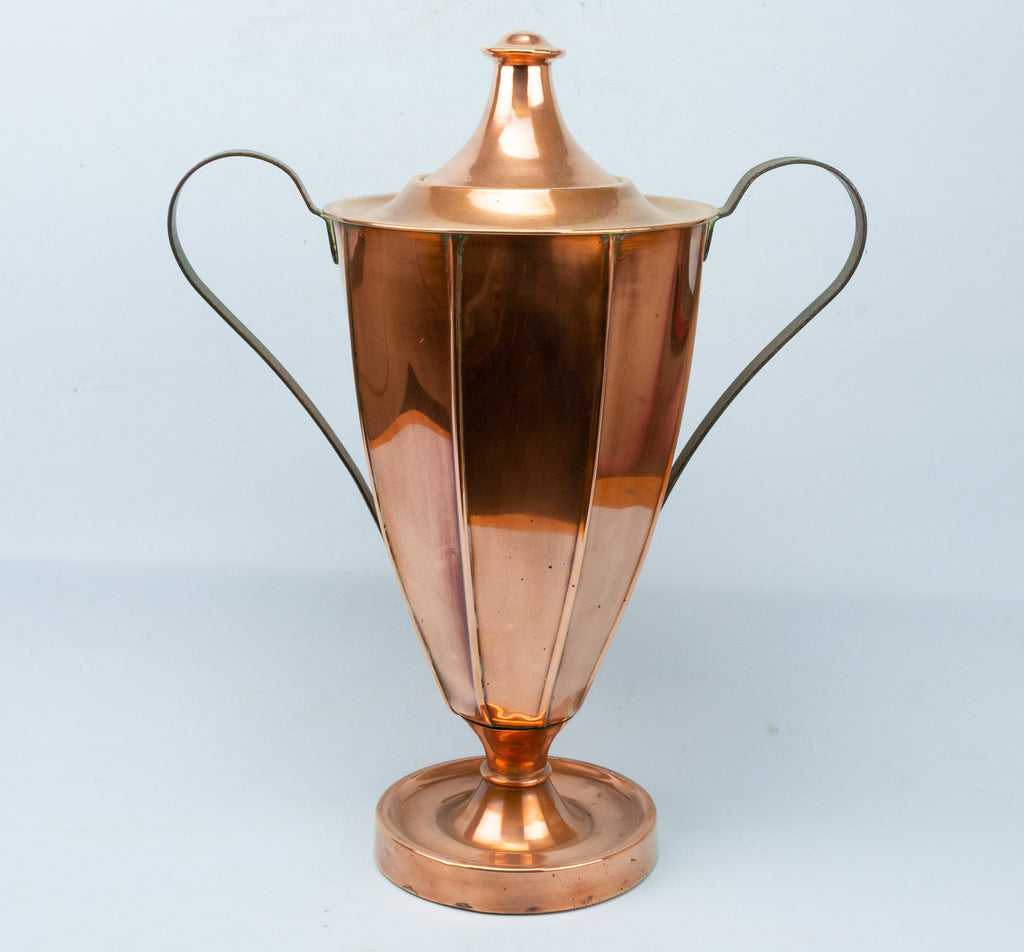 Regency Copper Hot Water Urn Early 1800s