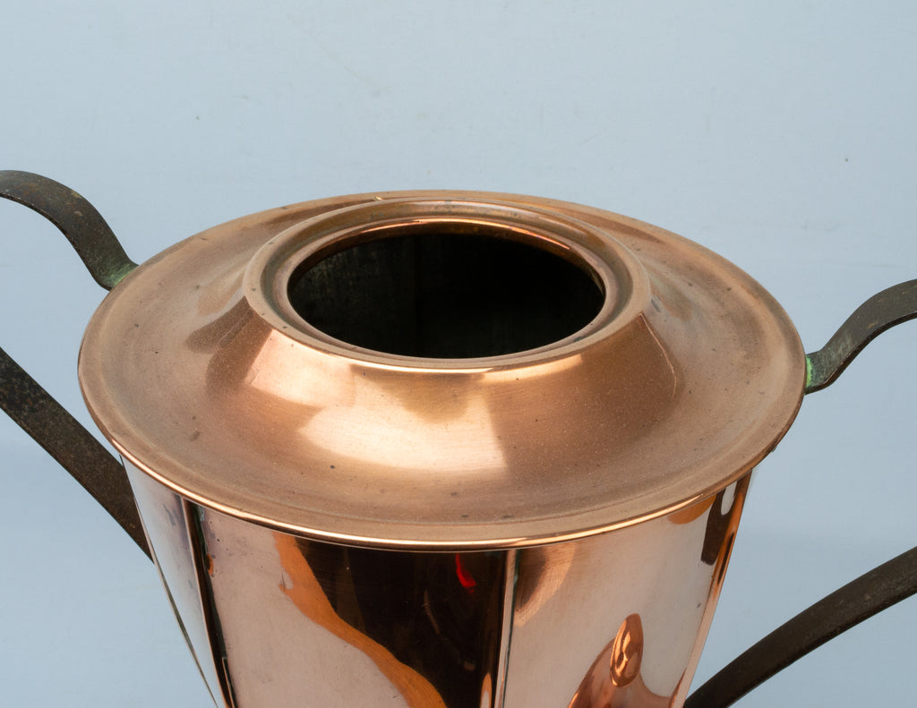 Regency Copper Hot Water Urn Early 1800s