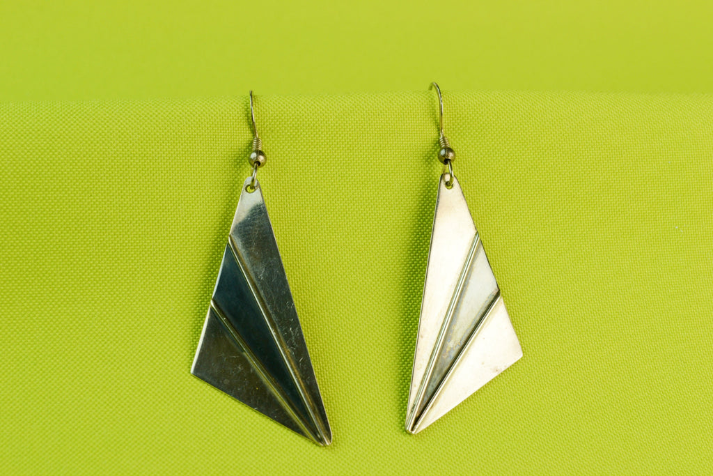 Earrings in Sterling Silver 1980s