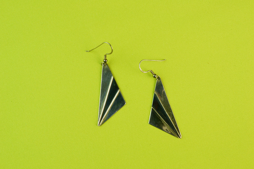 Earrings in Sterling Silver 1980s