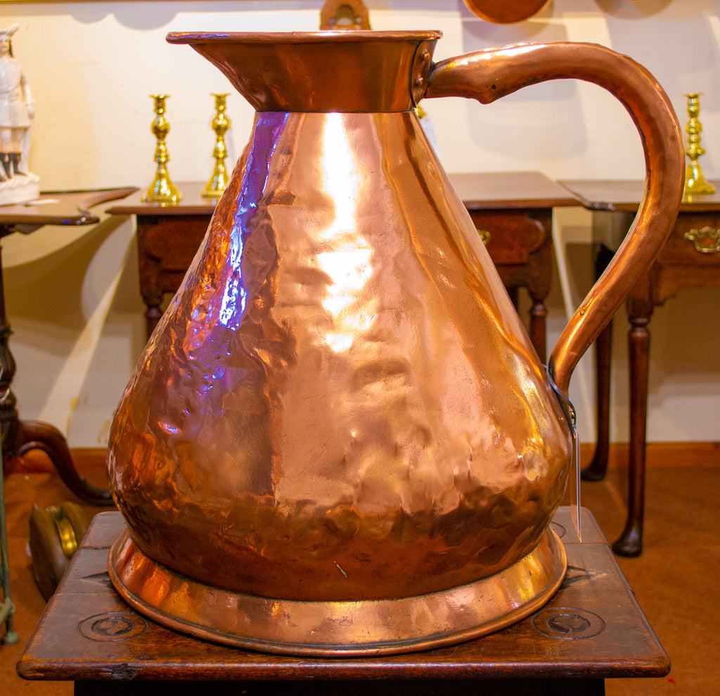 Massive 5 Gallon Georgian Copper Jug circa 1800