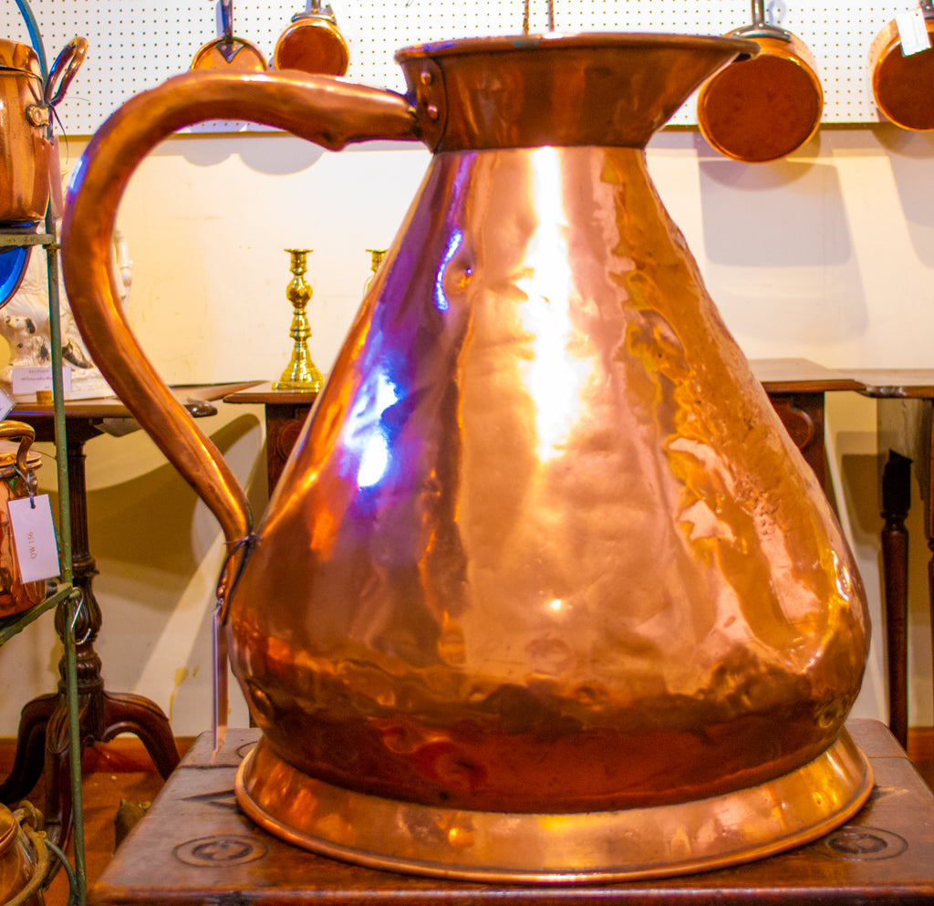 Massive 5 Gallon Georgian Copper Jug circa 1800