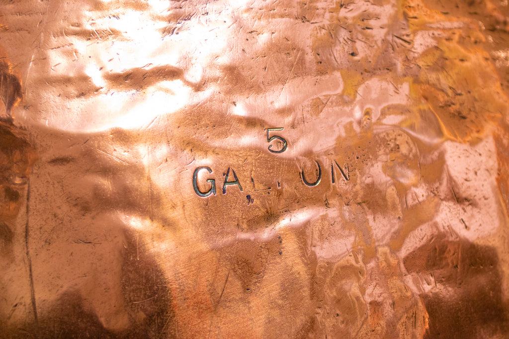 Massive 5 Gallon Georgian Copper Jug circa 1800