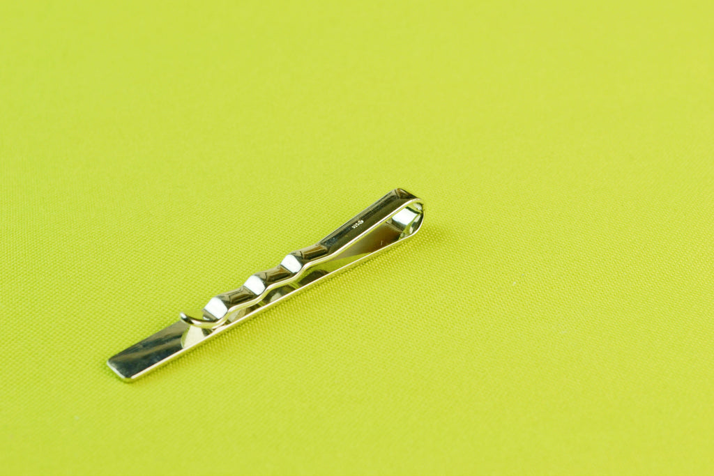 Tie Clip Sterling Silver Bar
