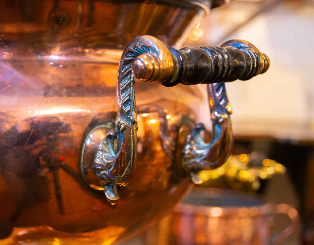 Copper Samovar or Hot Water Urn English Early 19th Century