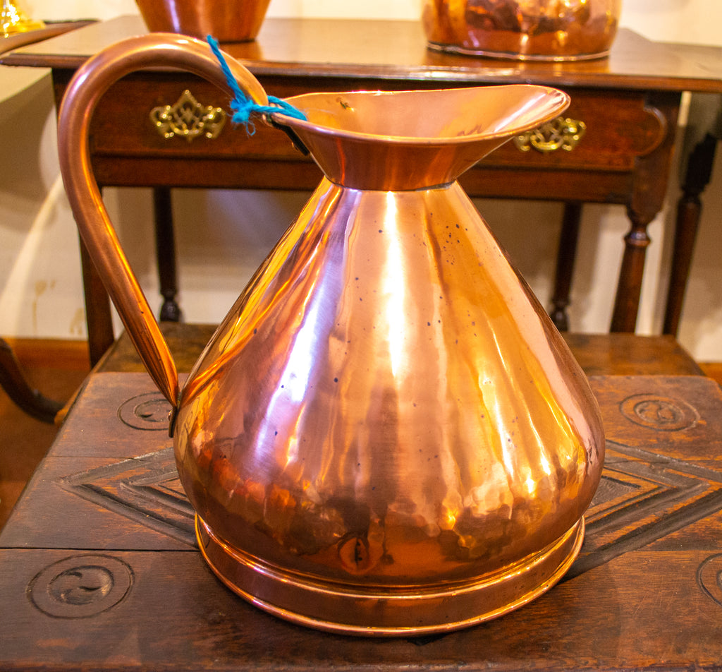 Polished Copper 1 Gallon Jug Early 1900s