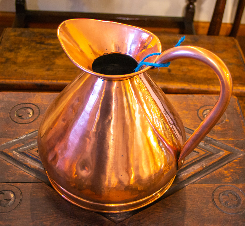 Polished Copper 1 Gallon Jug Early 1900s