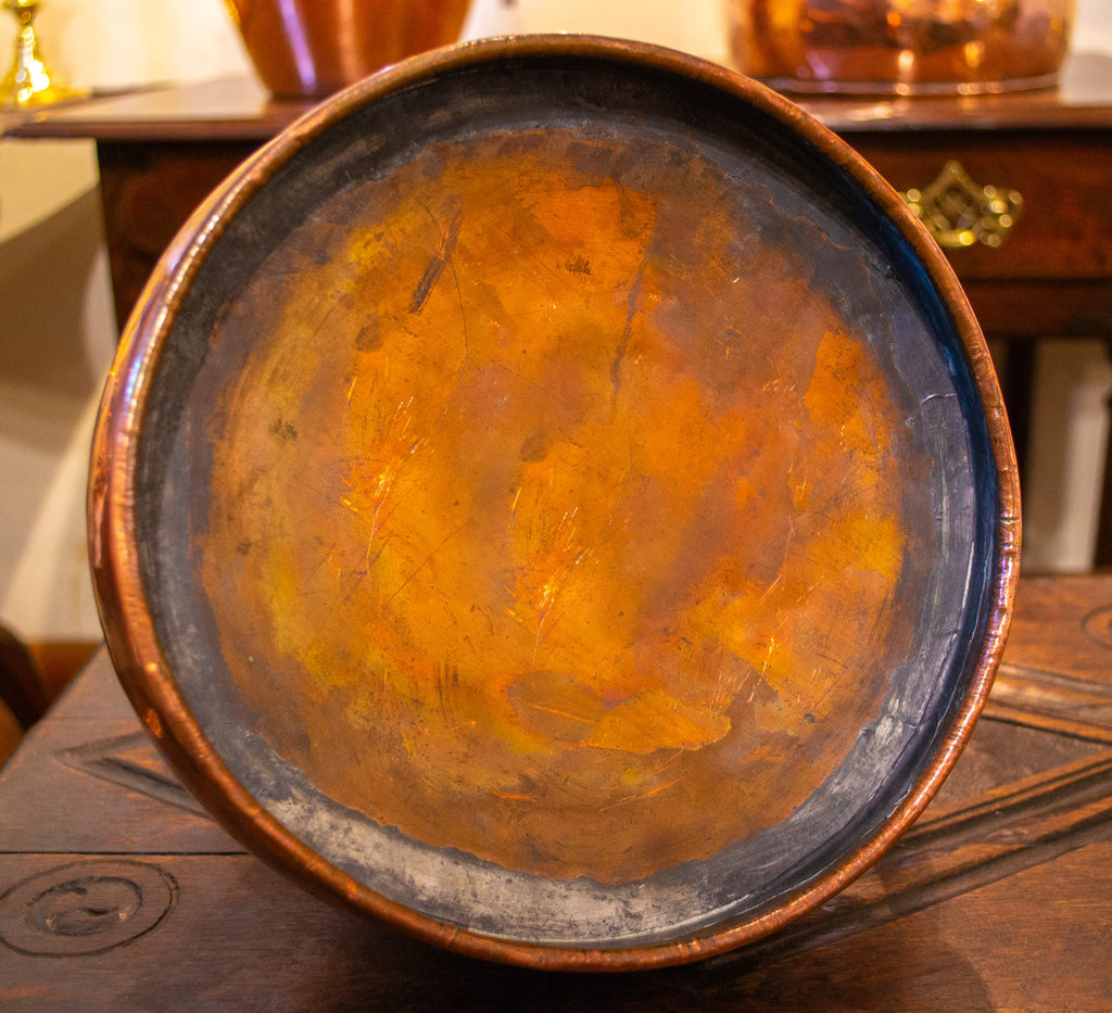 Polished Copper 1 Gallon Jug Early 1900s