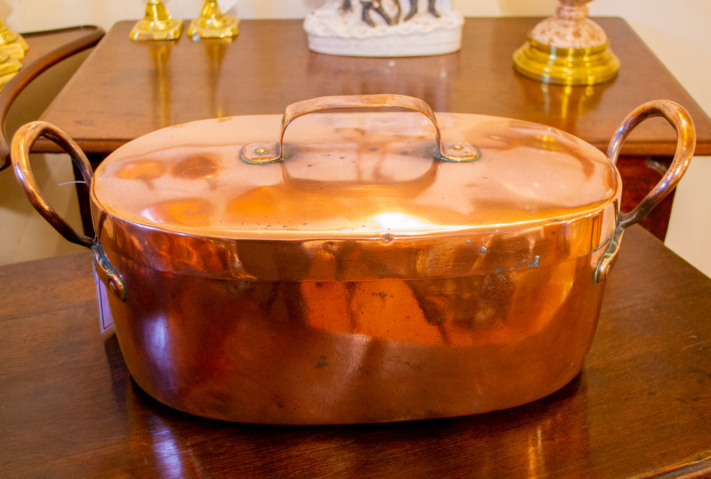 Georgian Copper Fish Kettle Cooking Pan circa 1800