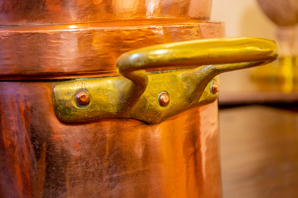 Copper French Daubiere Braising Pan 19th Century