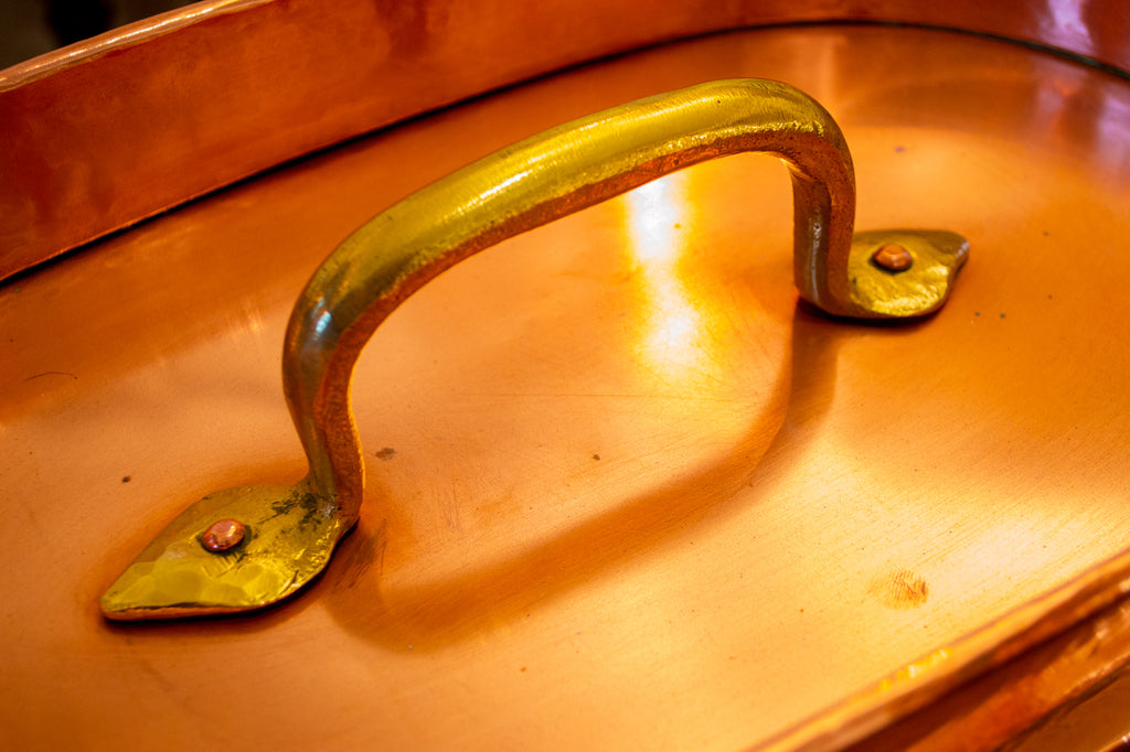 Copper French Daubiere Braising Pan 19th Century