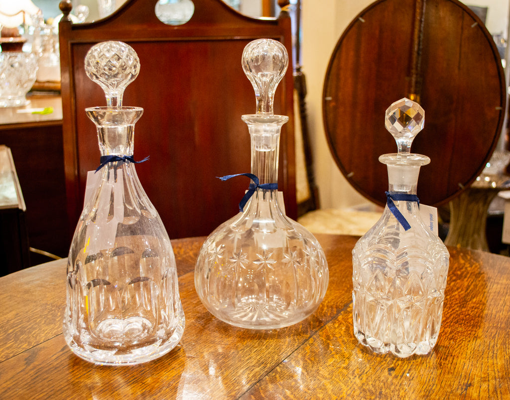 Bell Shaped Port or Sherry Decanter Vintage 1930s