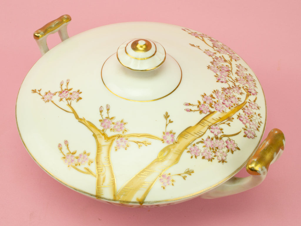 1920s Porcelain Tureen by Shimokata