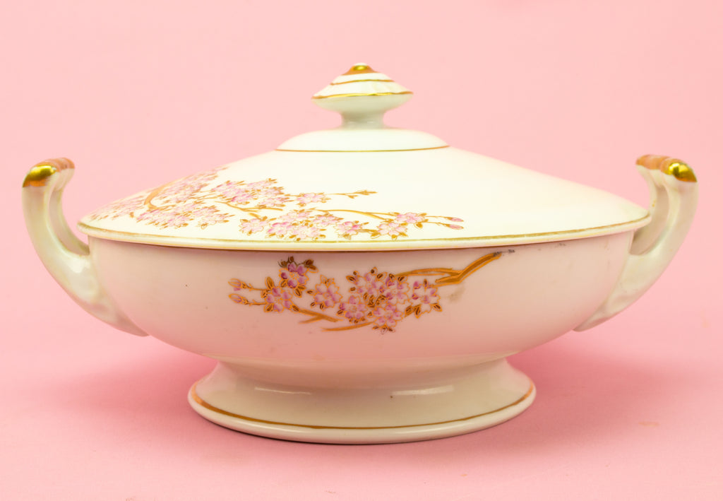 1920s Porcelain Tureen by Shimokata