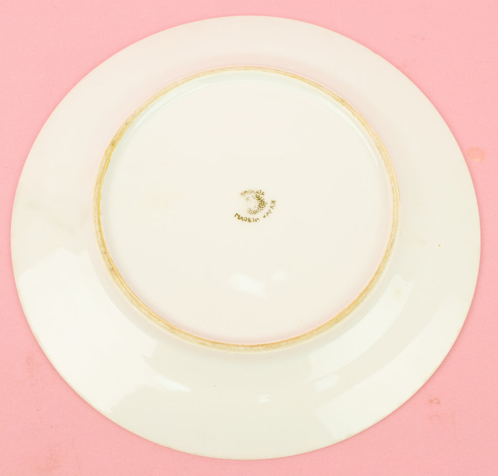 6 Small Side Plates 1920s Shimokata Porcelain