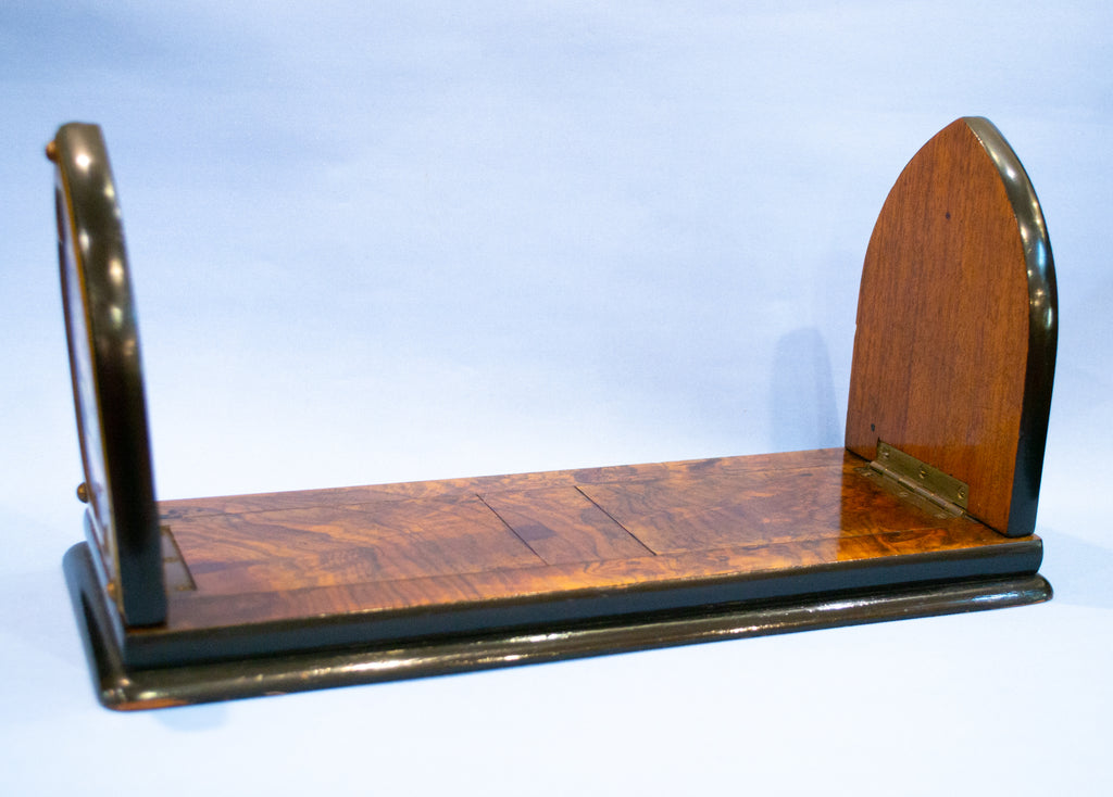 Gothic Revival Sliding Book Shelf circa 1850