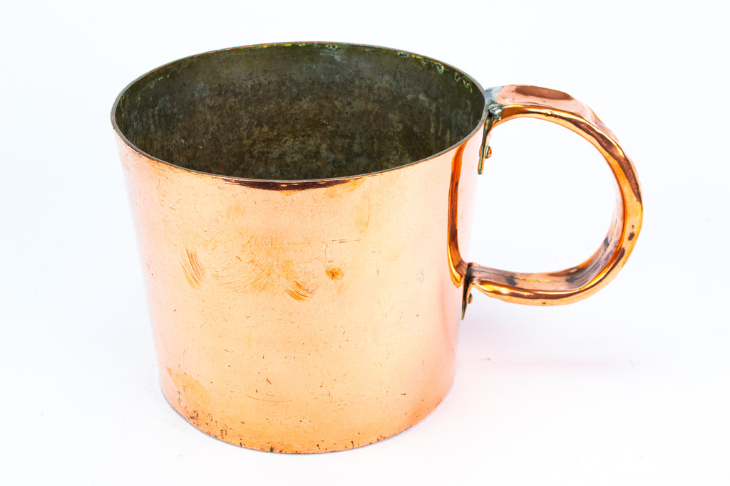 Copper Gallon Spirit Measure Antique 19th Century